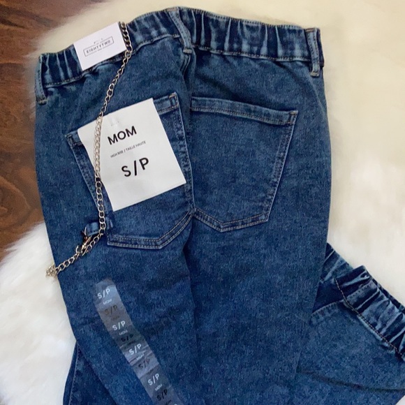 Utility high rise denim joggers in size S - Picture 7 of 12